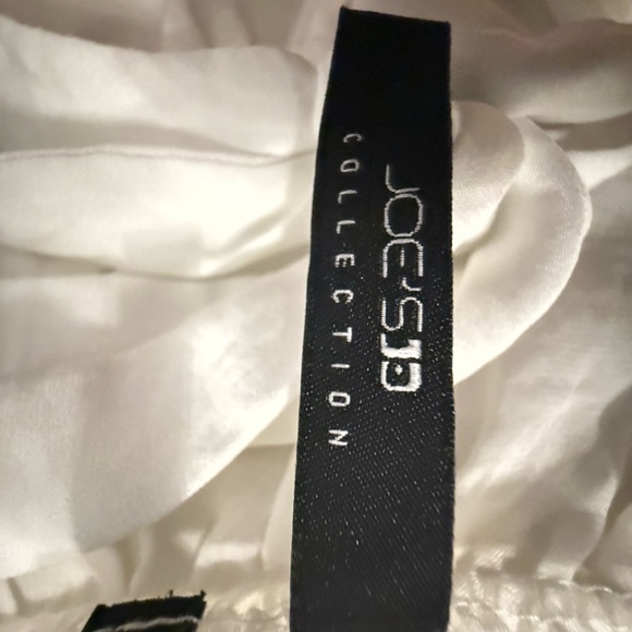 Joe's Jeans Ivory Sleeveless Ruffle Blouse - Picture 7 of 7